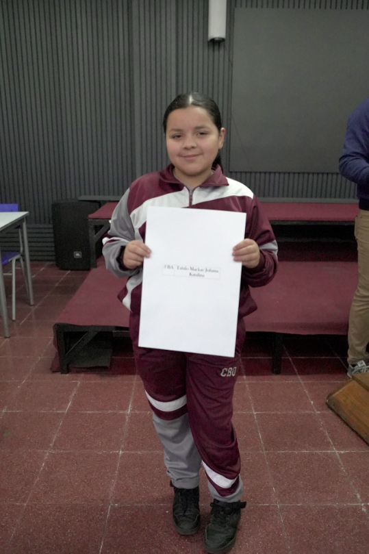 Desayuno de reconocimiento a estudiantes con 100% de asistencia